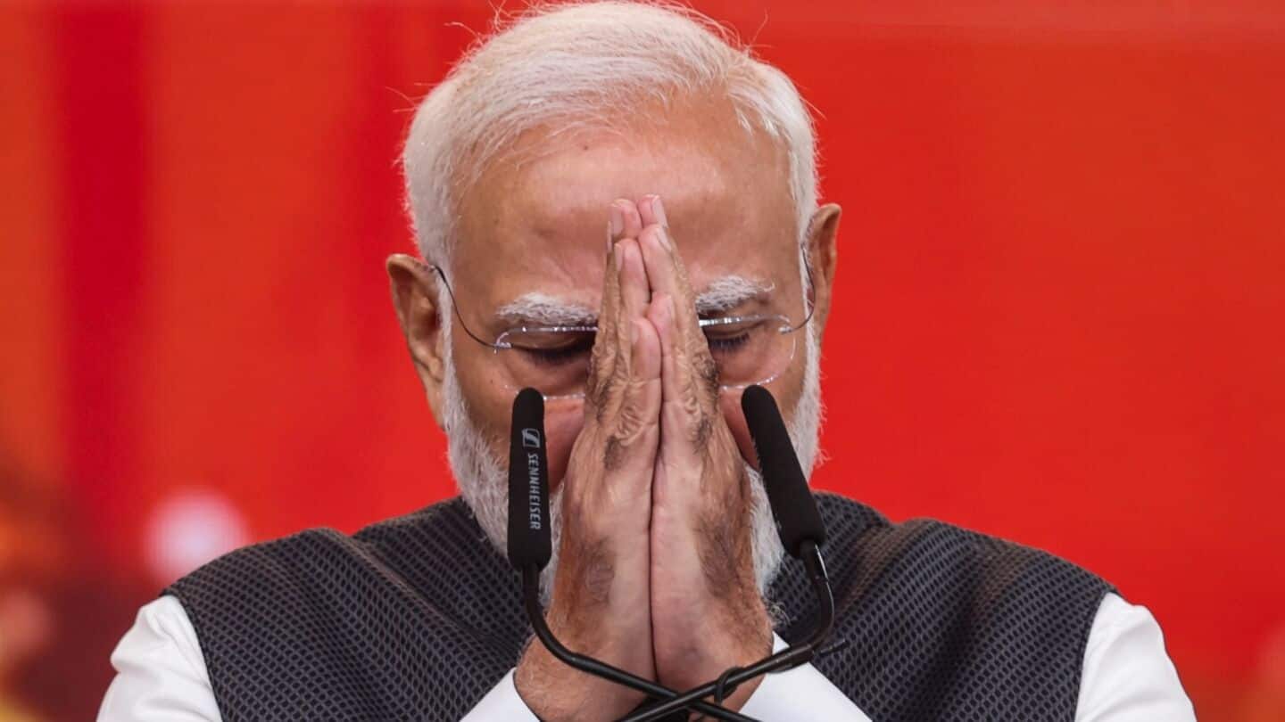 Narendra Modi marks 25 years in public life praised internationally