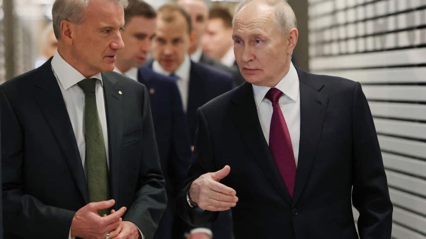 Sberbank head German Gref urges Putin to end Ukraine war