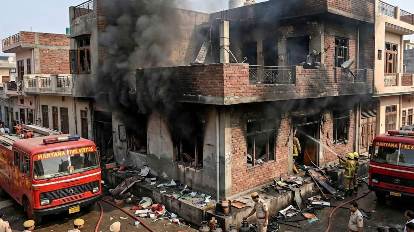 Yamunanagar gas cylinder leak near factory injures 11 including baby