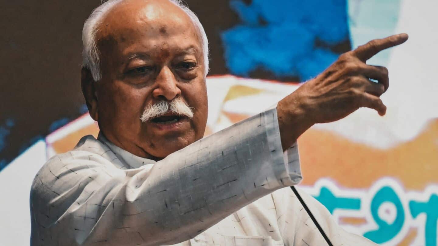 Mohan Bhagwat says LGBTQ deserve respect, proposes separate legal framework