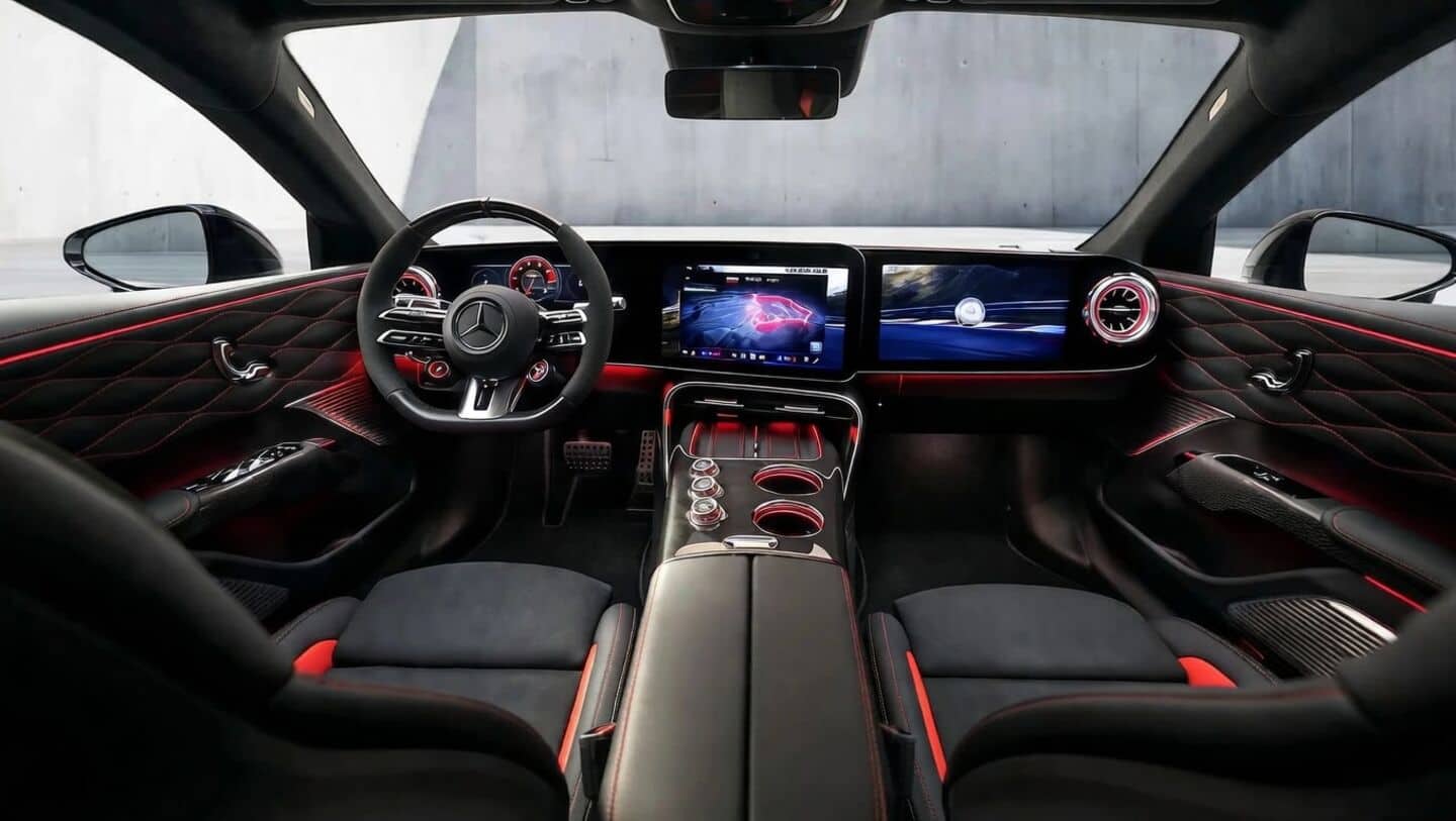 Mercedes-AMG GT 4-door coupe's interior puts driver 1st: Details here