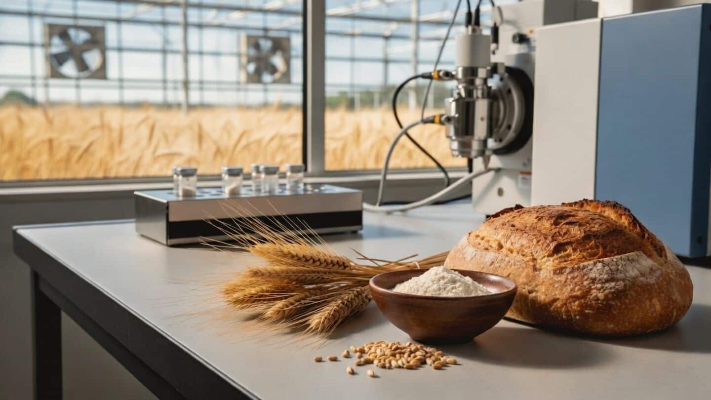 Study warns rising CO2 cuts wheat gluten, raises enzyme inhibitors