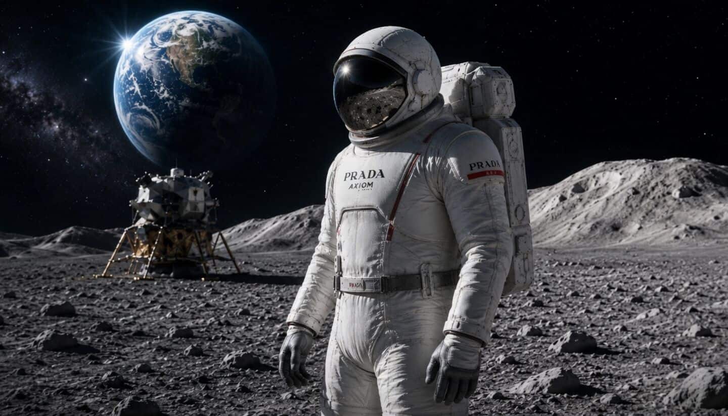 Prada, Axiom and NASA announce AxEMU suits for Artemis III