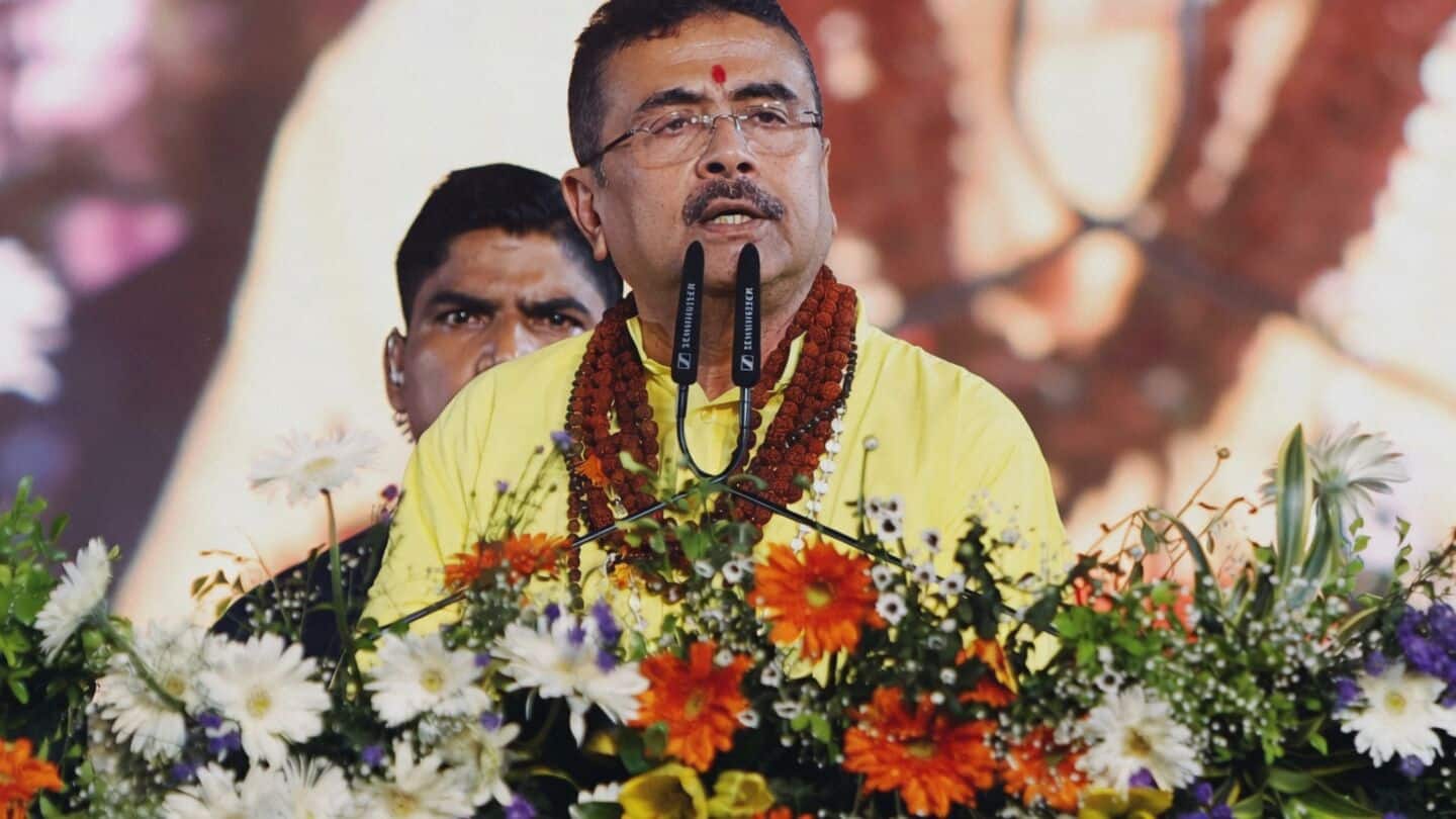 Suvendu Adhikari unveils Kolkata Water Metro and metro links
