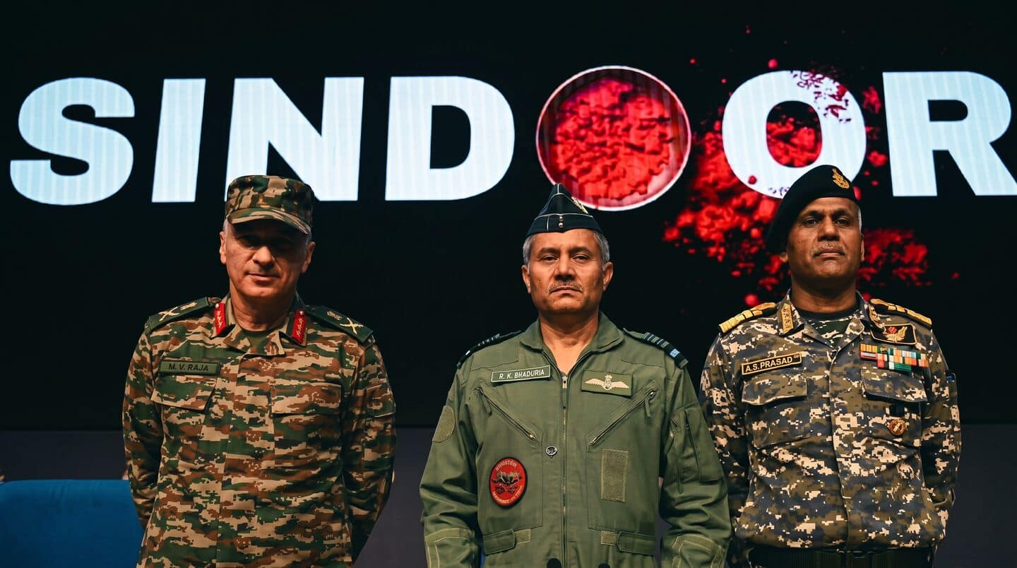 Military leaders gather in Jaipur May 7 for Operation Sindoor