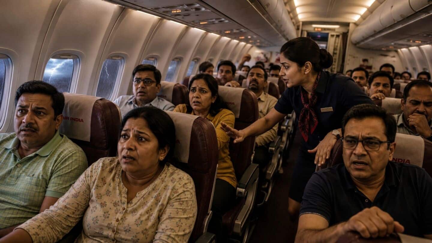Air India flight hit turbulence, dropped 300 feet, 14 injured