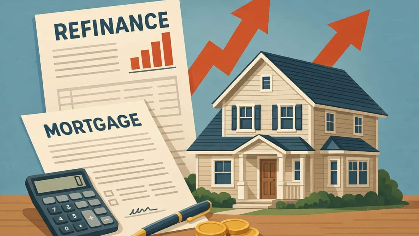 US mortgage rates at 7.542% increase borrowing and refinancing costs