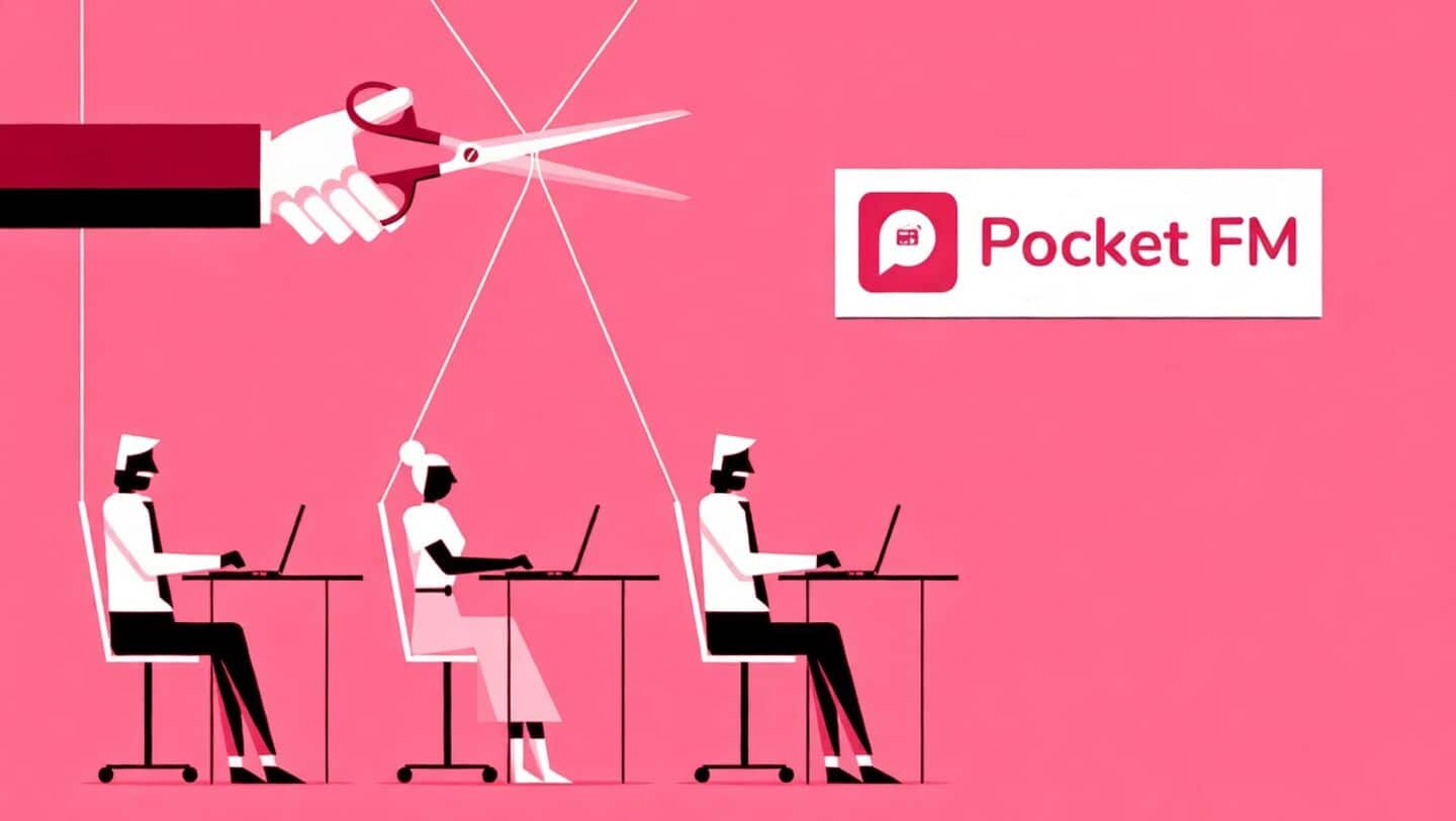Pocket FM cuts about 10% of workforce to improve efficiency