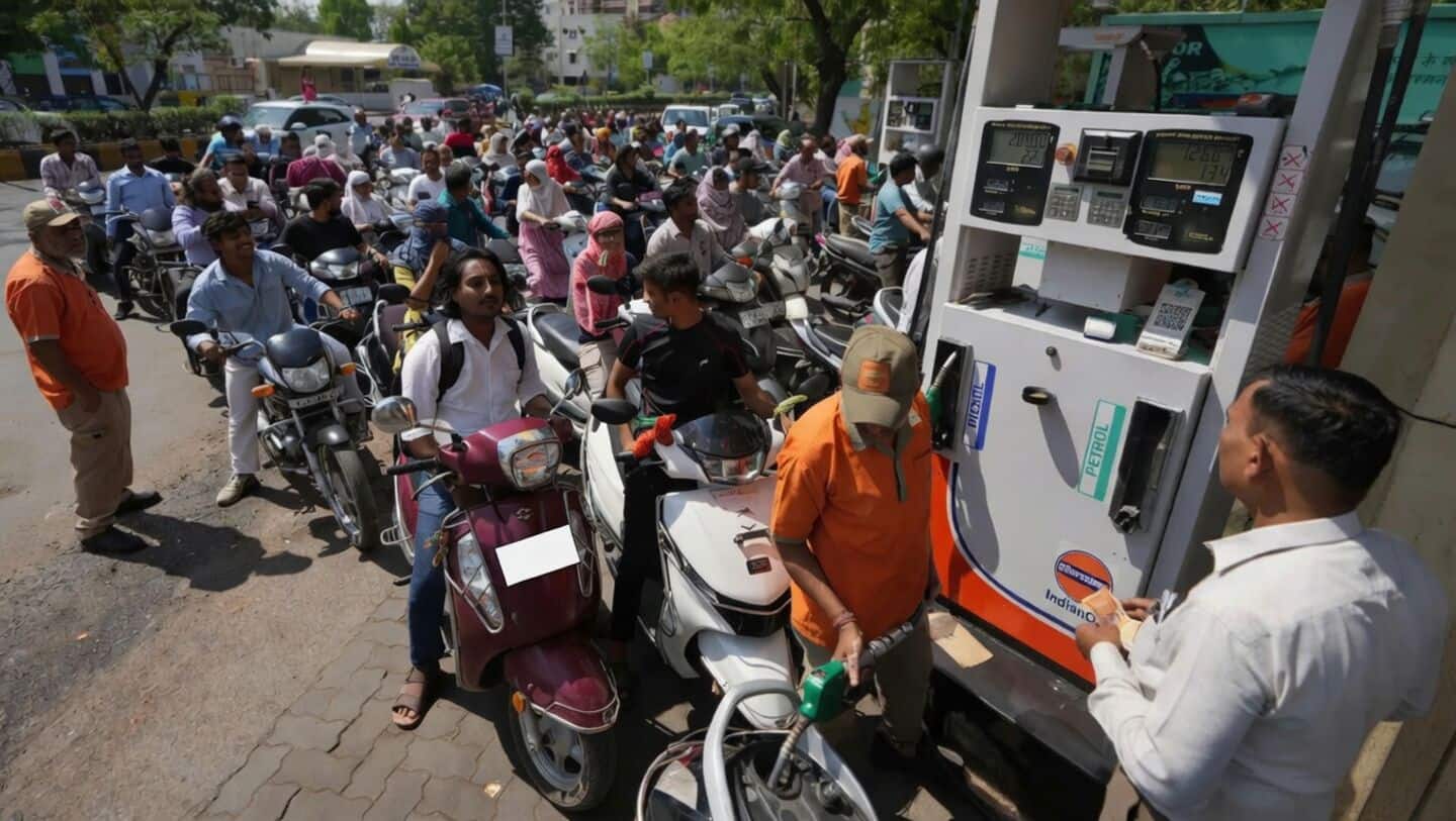 India raises gasoline and diesel prices by ₹3 per liter