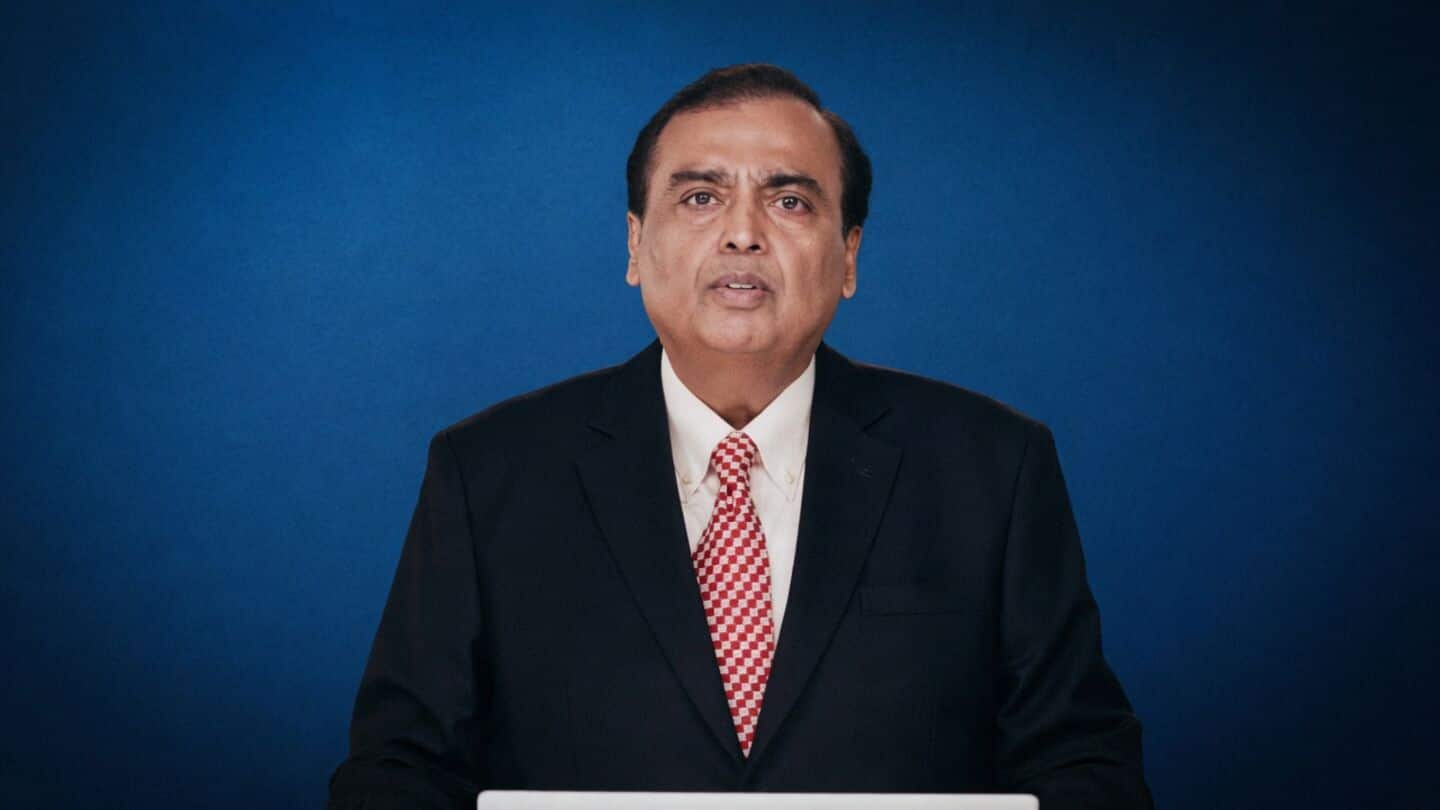 Mukesh Ambani urges AI self sufficiency at Reliance AGM