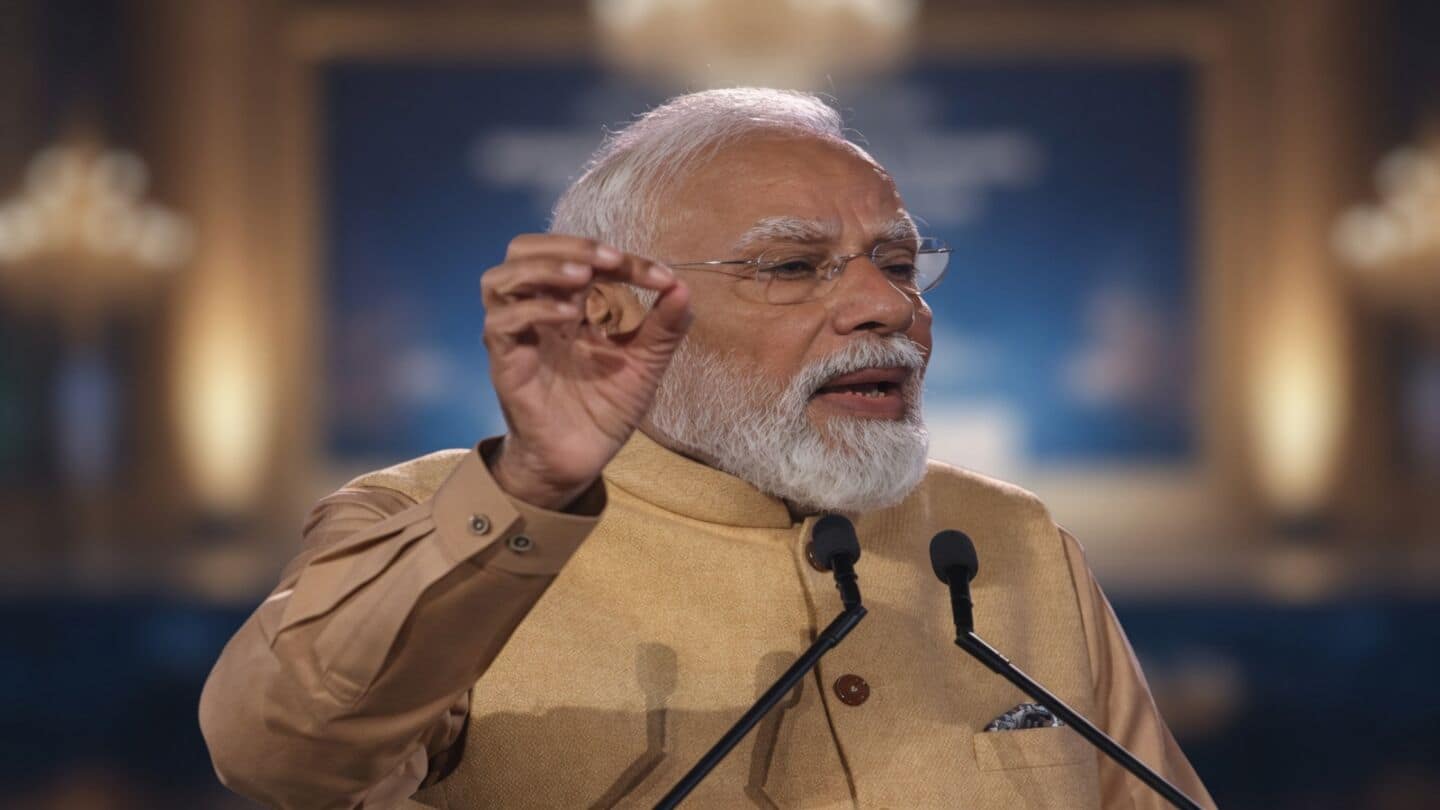 PM Modi announces India will build its own space station