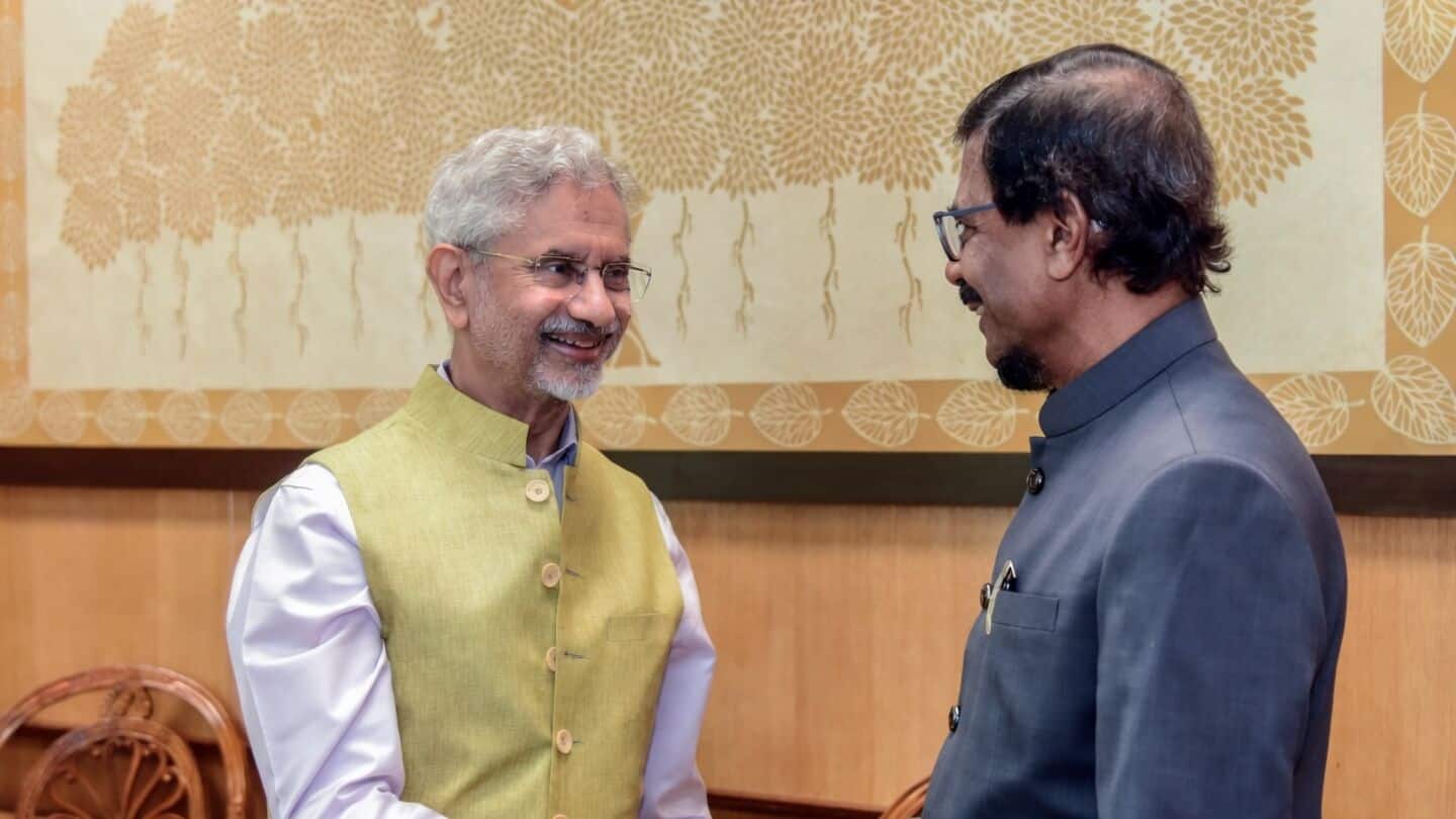 Jaishankar meets Tilvin Silva pledging support for Sri Lanka's development