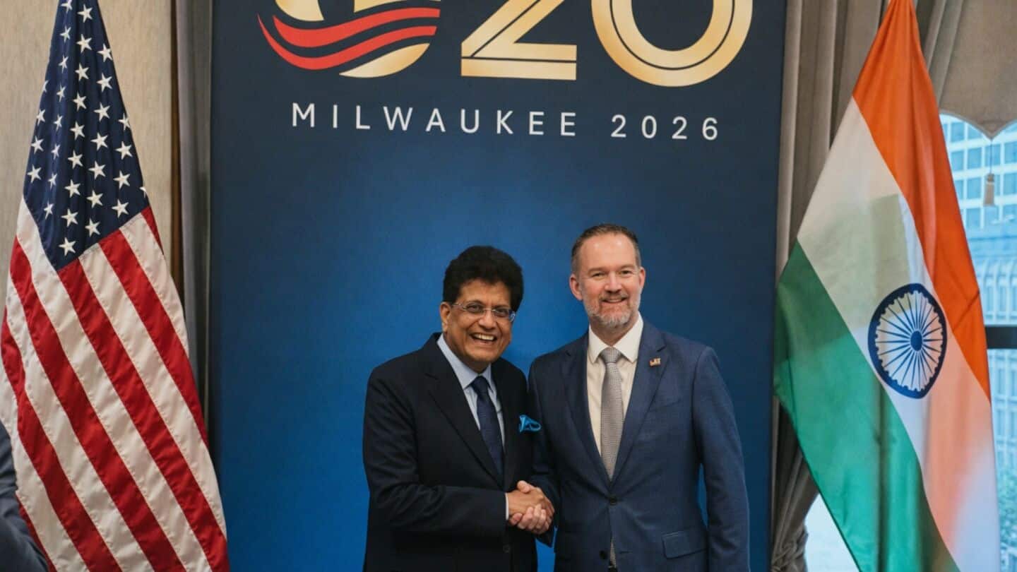Piyush Goyal meets Jamieson Greer as India US near deal