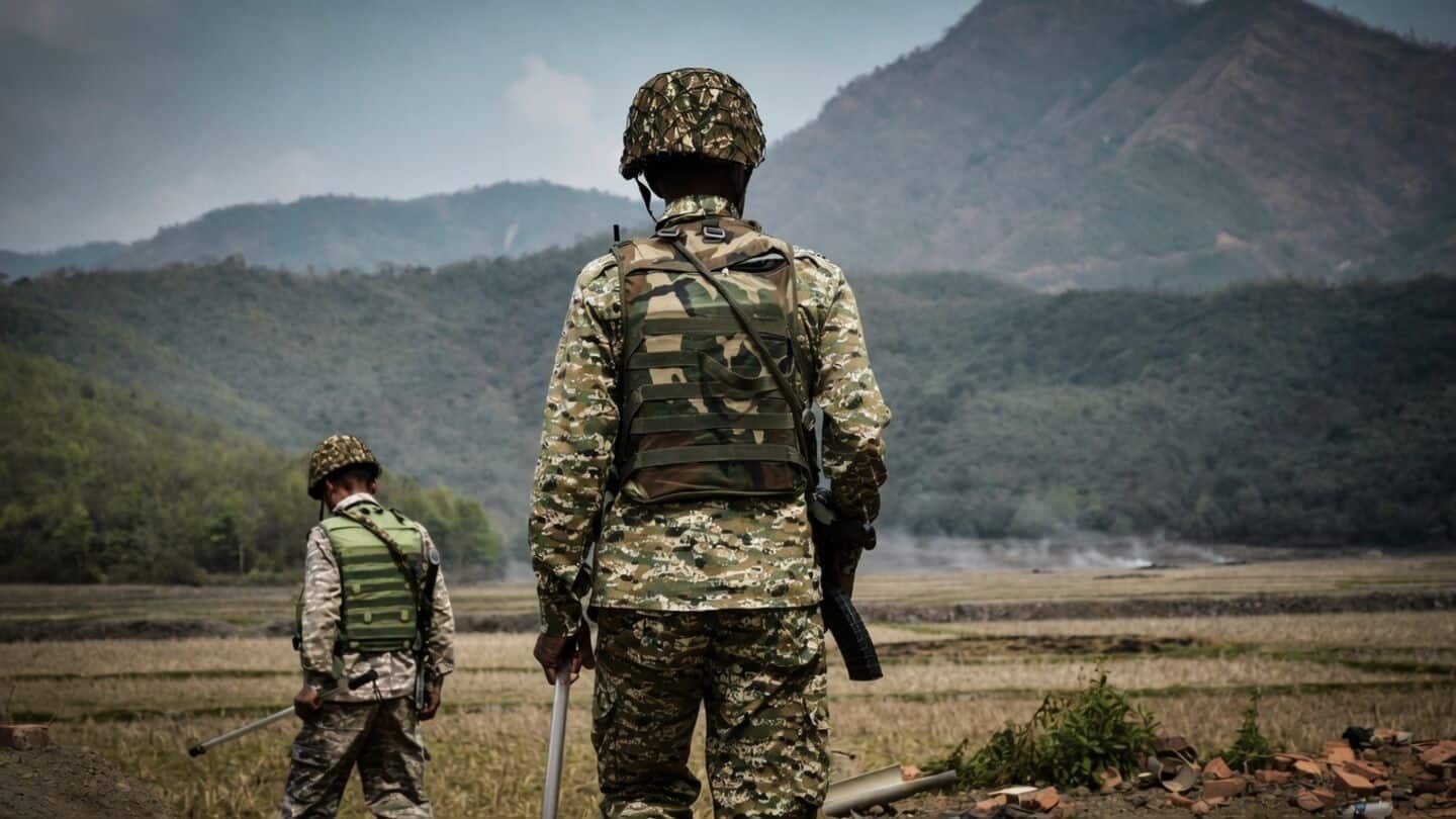 Manipur's Kamjong: 20 homes burned, Kukis blame NSCN Shanni Army