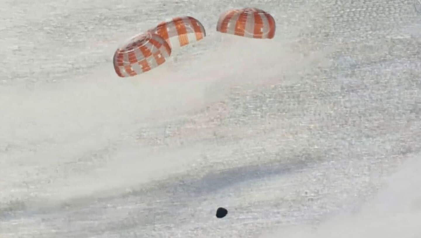 Artemis II Orion splashes down safely after scorching 13-minute re-entry