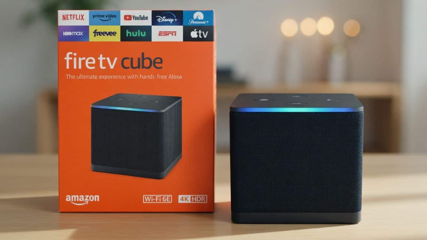 Amazon discounts Fire TV Cube 36% to $90 for Prime