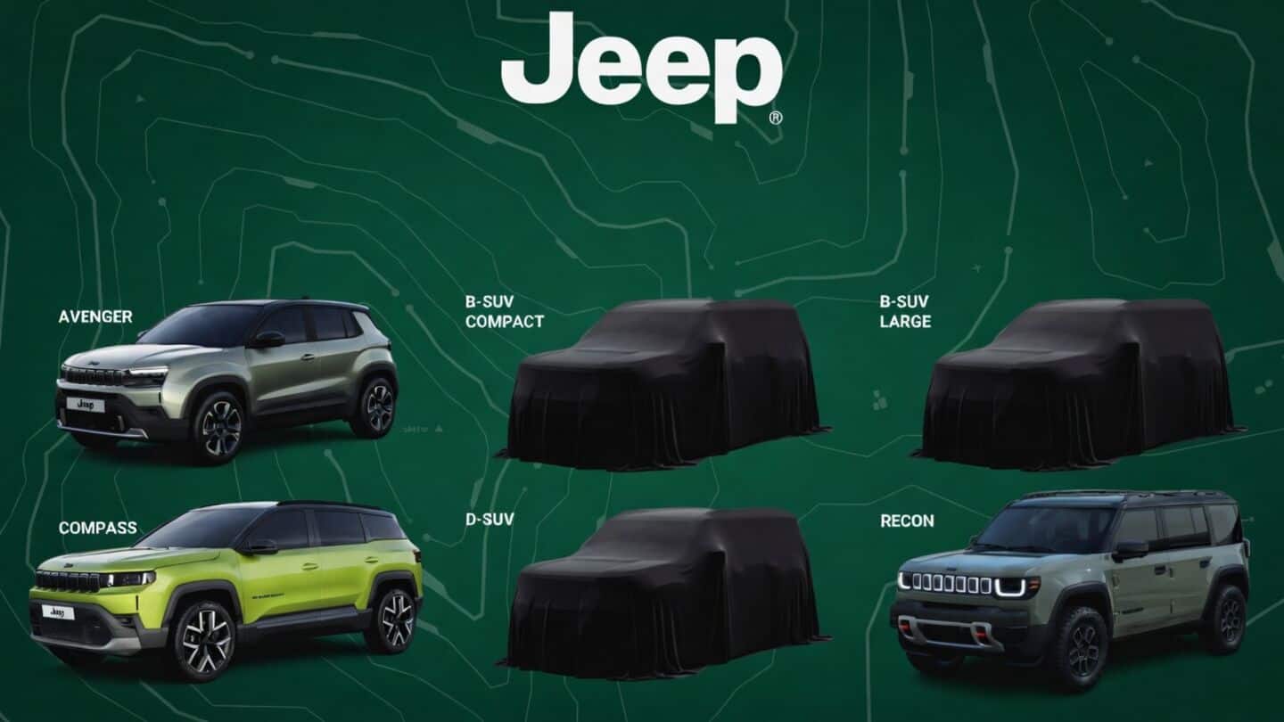 Jeep plans 3 SUVs by 2030, Wrangler exits Europe 2026