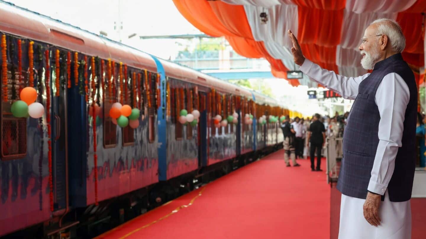 PM Narendra Modi launches India's 1st hydrogen train in Haryana