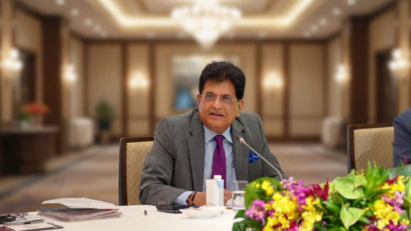 Piyush Goyal says India US trade talks progress, exports rise
