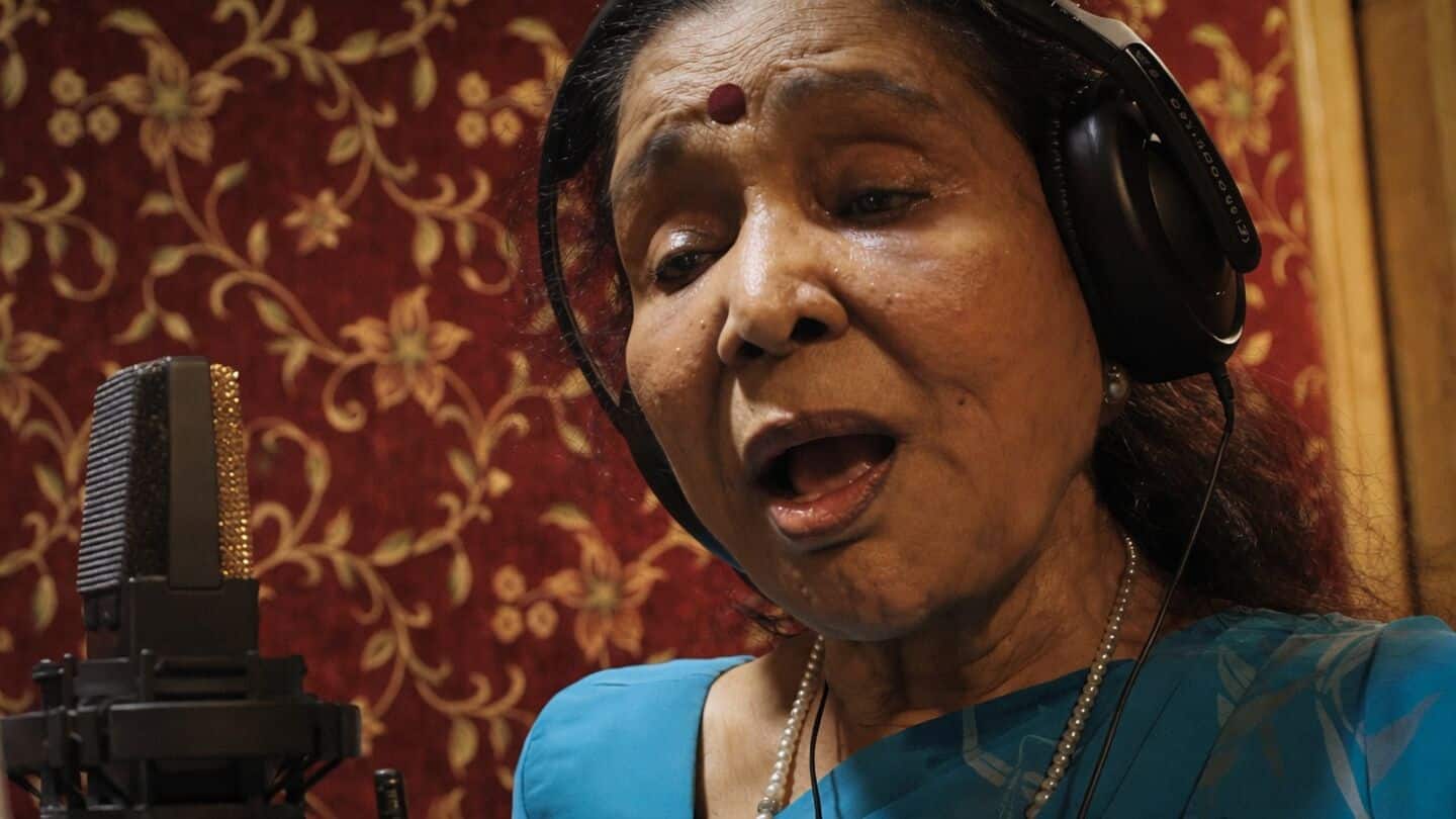 Bhosle's final playback debuts on birthday for 'Om Ka Hari'