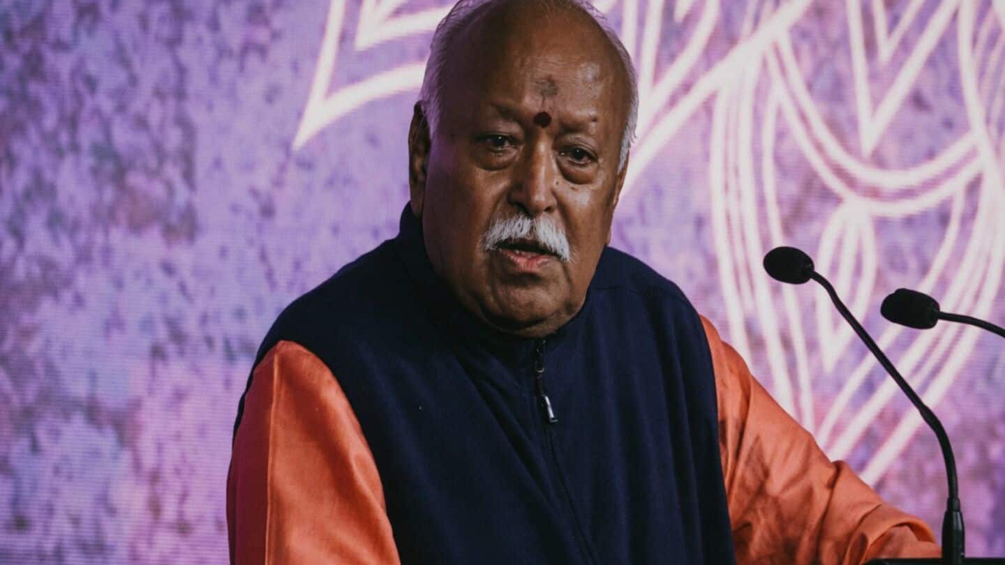 Mohan Bhagwat urges diaspora balance US life and Bharat ties
