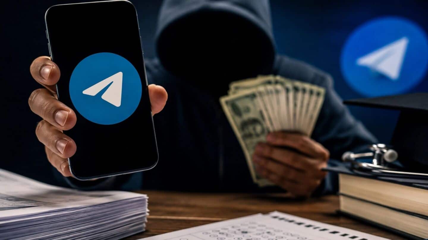 NEET 2026 canceled after leak, fake papers sold on Telegram
