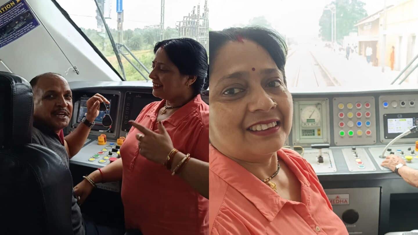Alleged clip shows Sarita Yadav family in loco pilot cabin