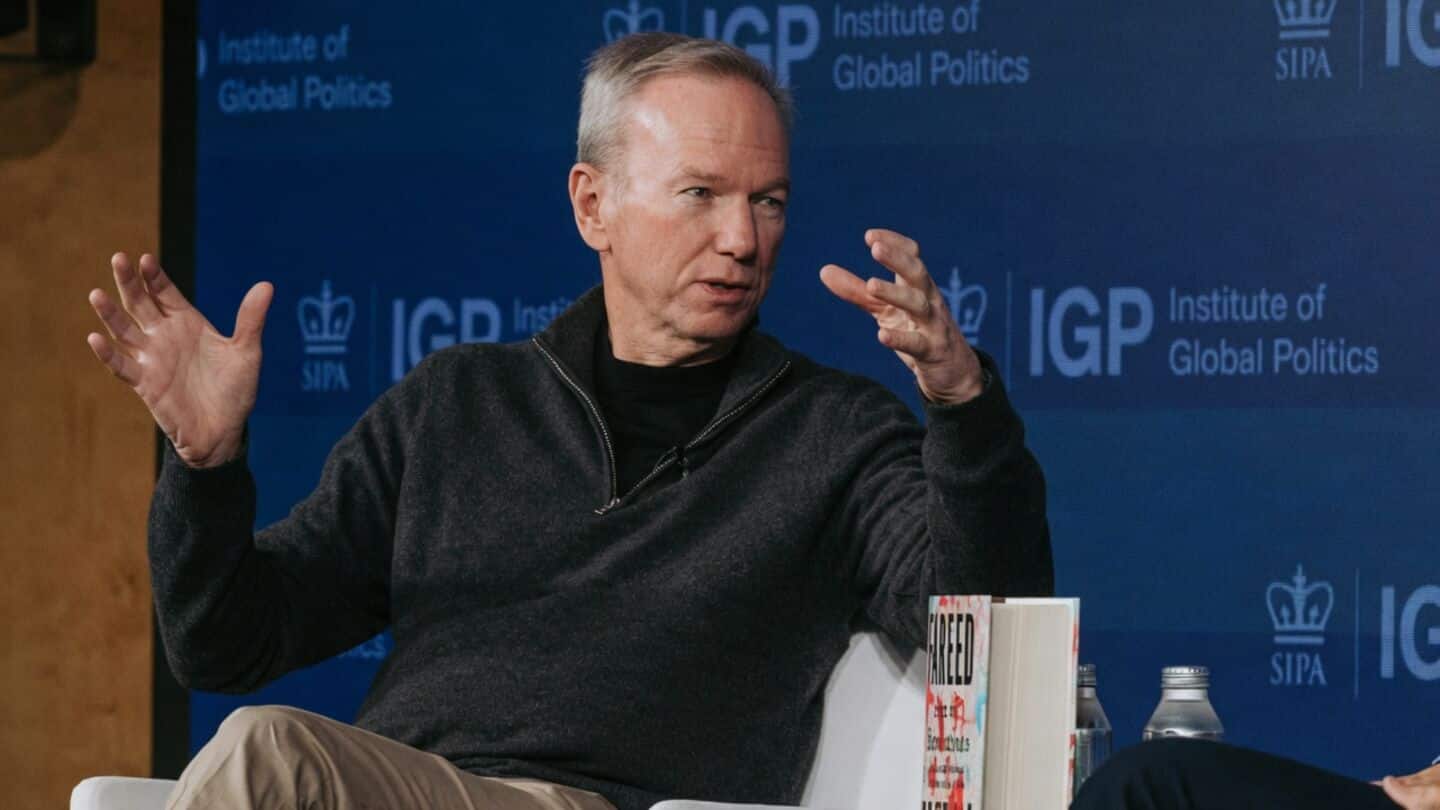 Eric Schmidt warns AI could become incomprehensible within 5 years