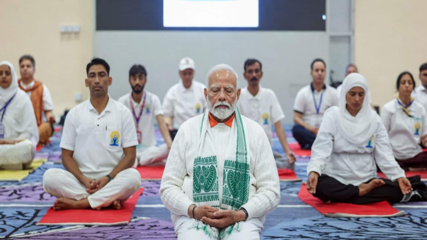PM Narendra Modi to lead 12th International Day of Yoga