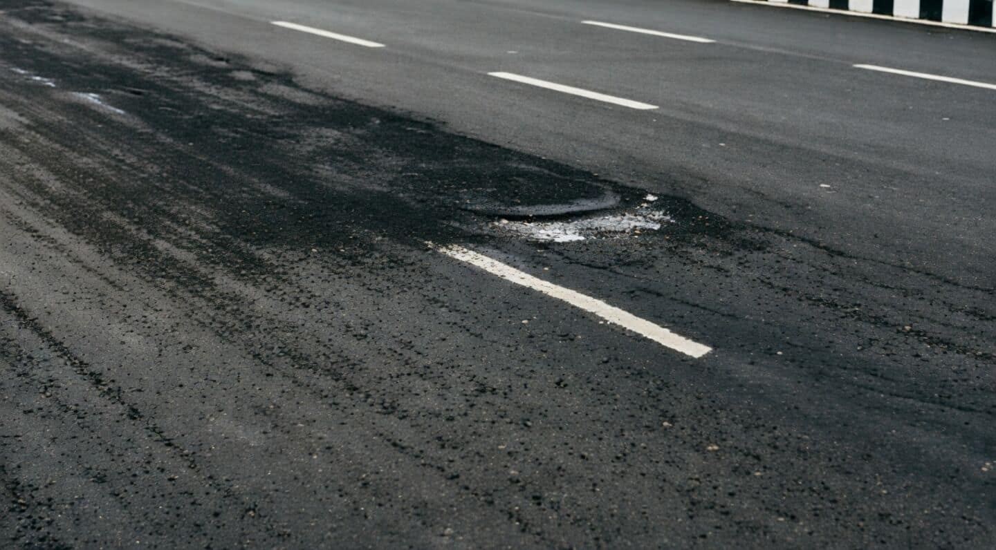 Greater Noida's ₹194cr 8-lane railway overbridge shows damage after opening