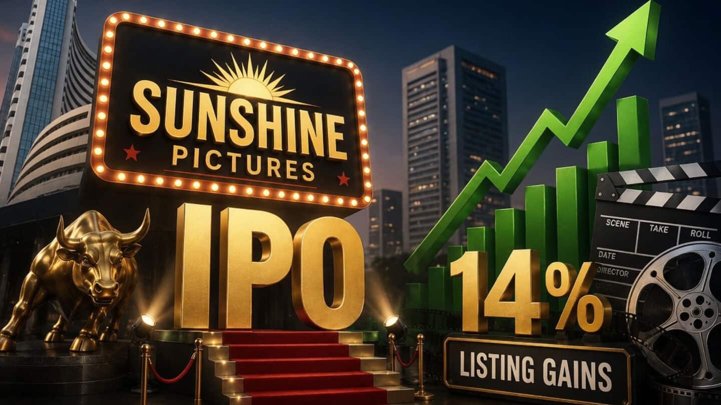 Sunshine Pictures IPO lists on BSE and NSE priced ₹342-₹360