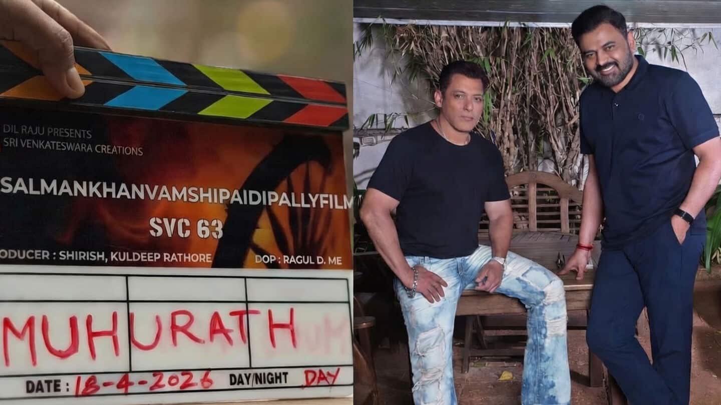 Khan and Nayanthara start Paidipally's film with traditional Mumbai pooja