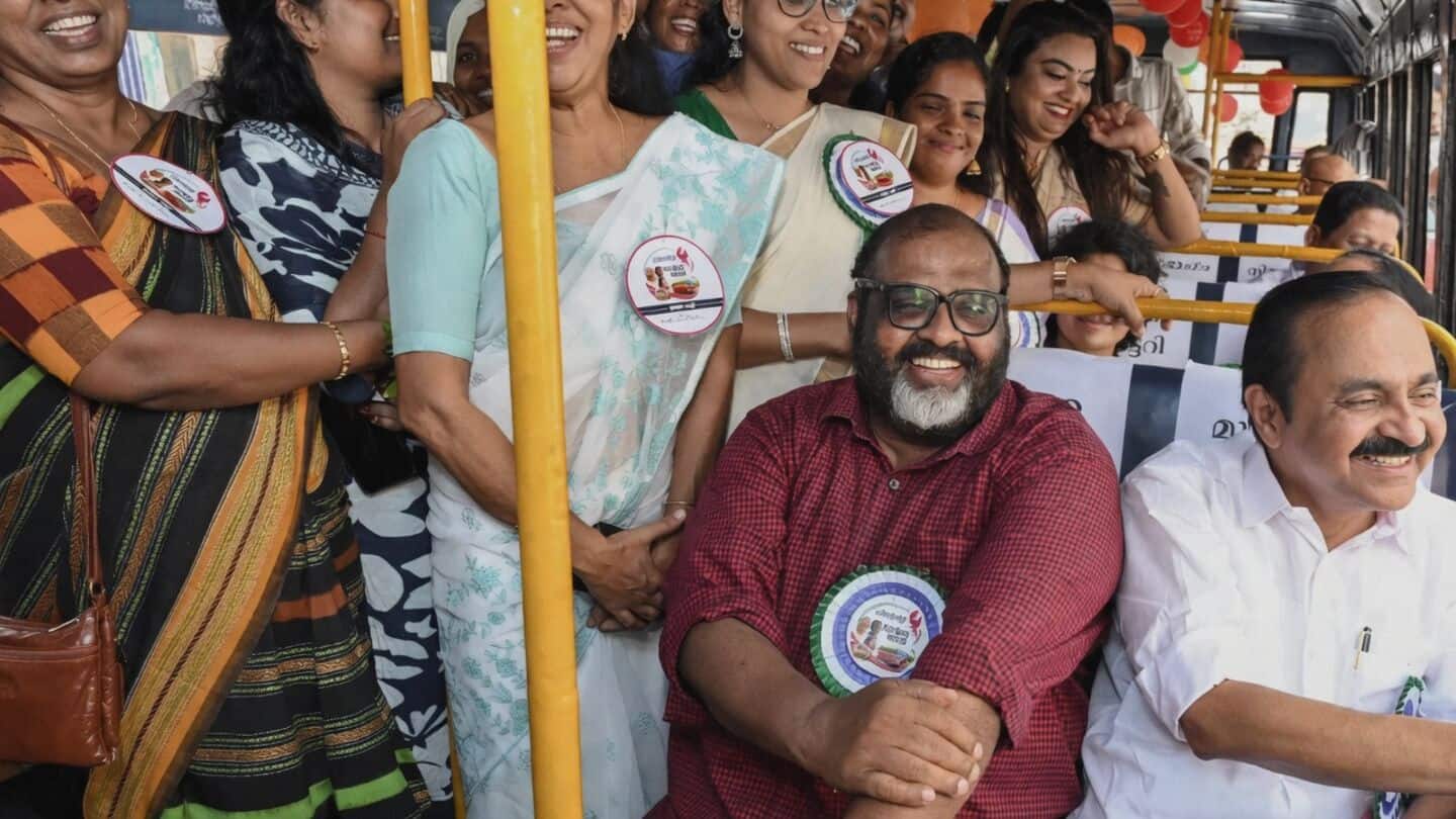 Kerala's Priyadarshini gives women and transgender free KSRTC travel