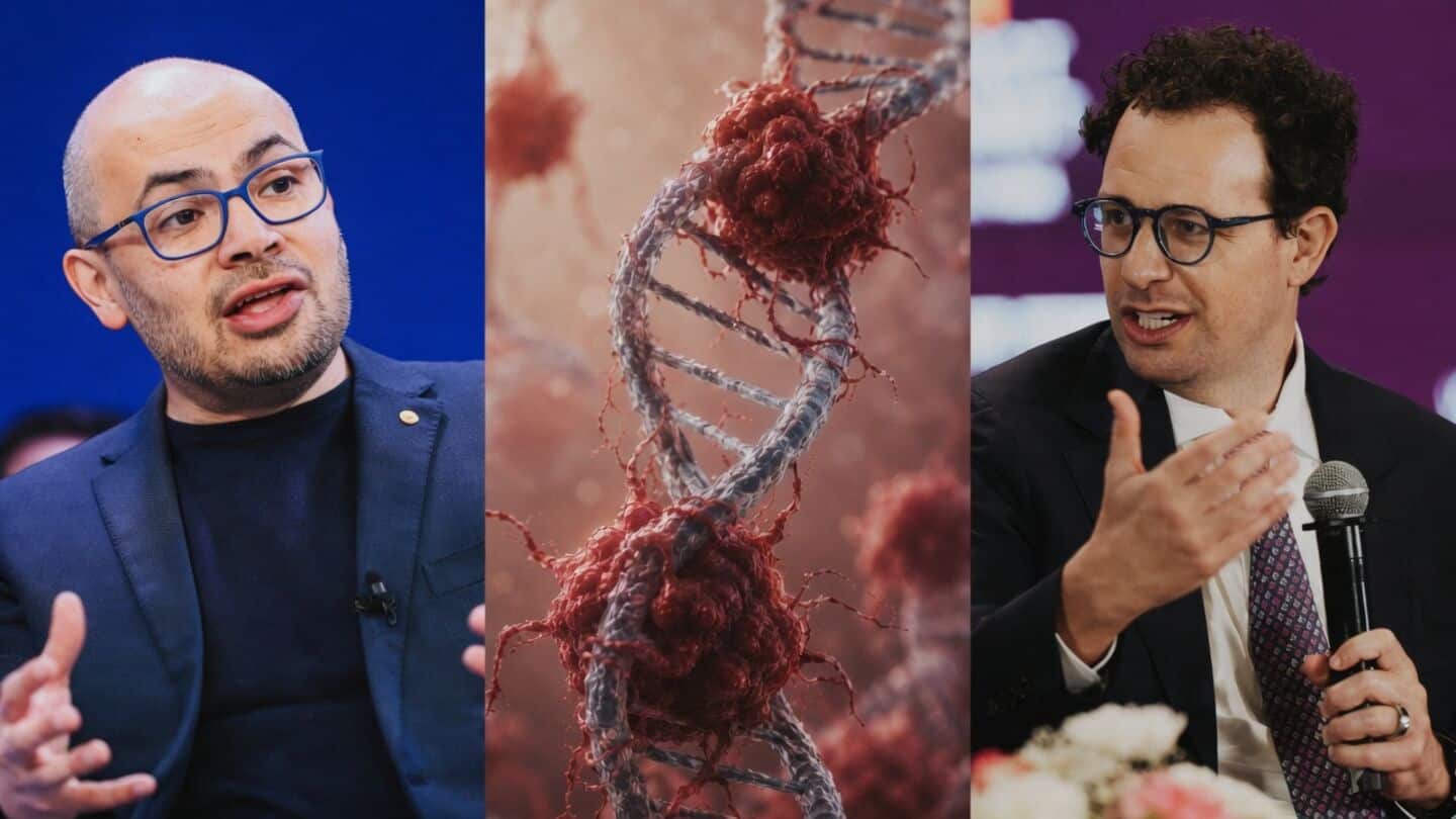 Dario Amodei and Demis Hasabis say AI could cure cancer
