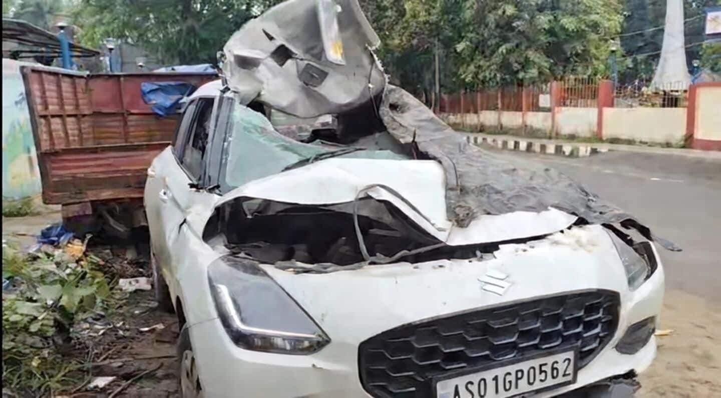 बिहू की खुशियां मातम में बदलीं, गुवाहाटी में सड़क हादसे में 3 युवतियों की दर्दनाक मौत