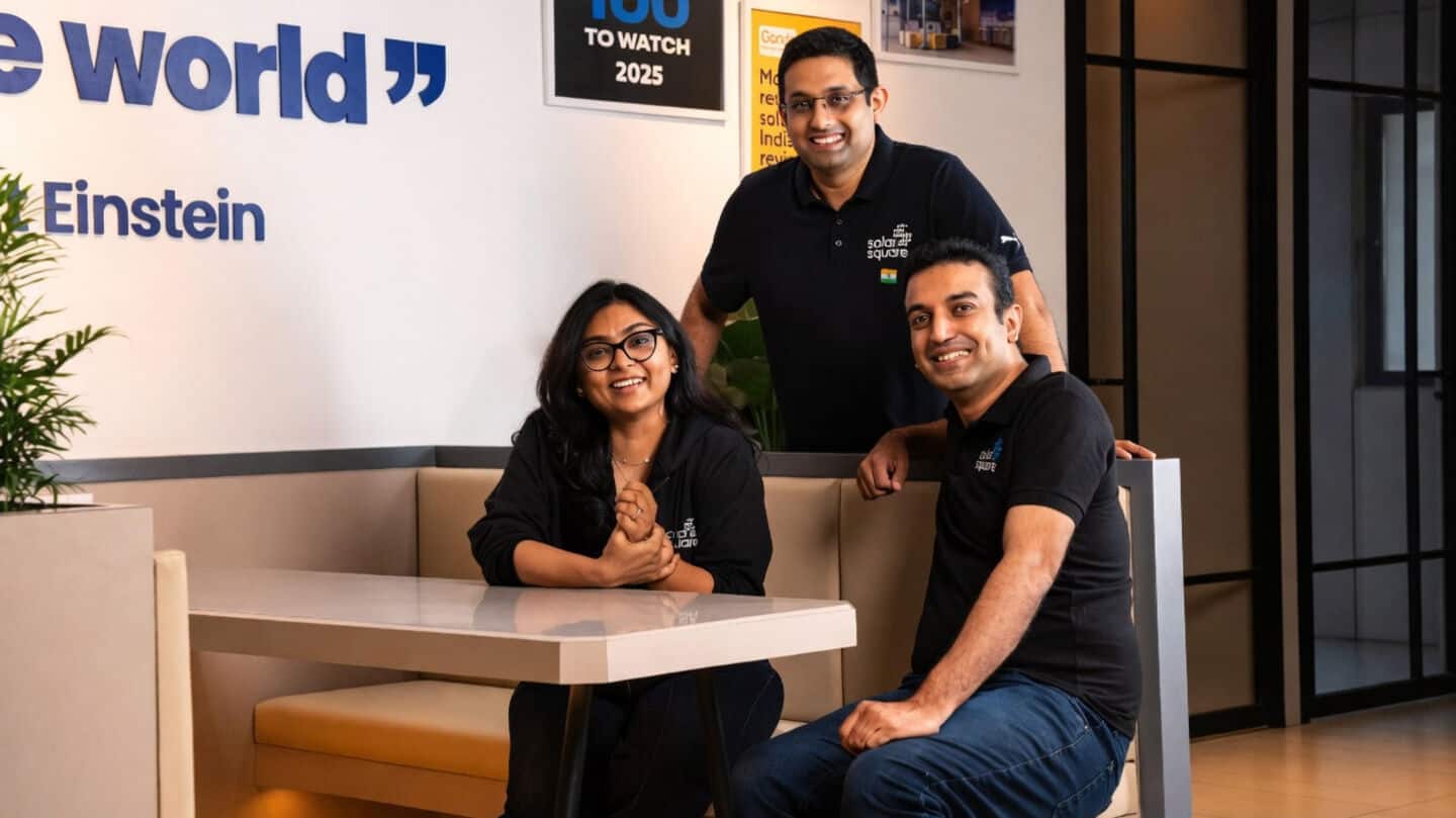 SolarSquare raises $53 million led by B Capital, surpasses $100 million