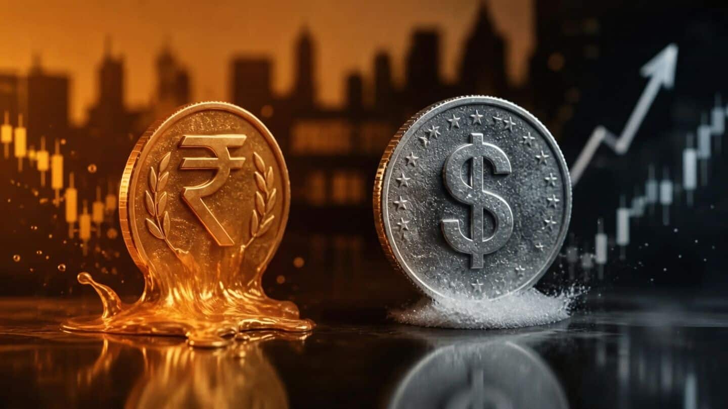 Indian rupee drops 17 paise to 95.35 against US dollar