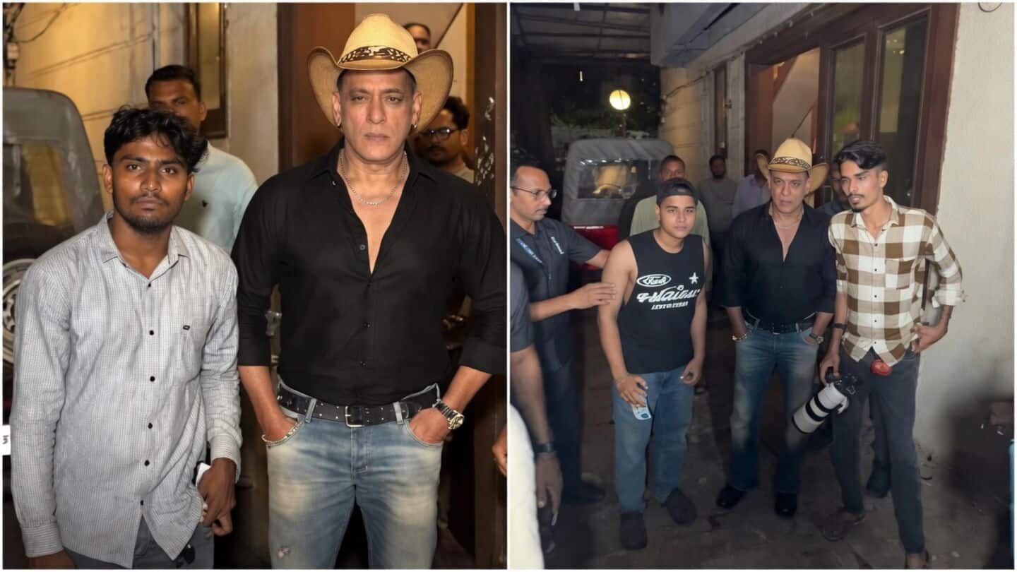 Khan poses at studio after 'Bigg Boss 20' comments