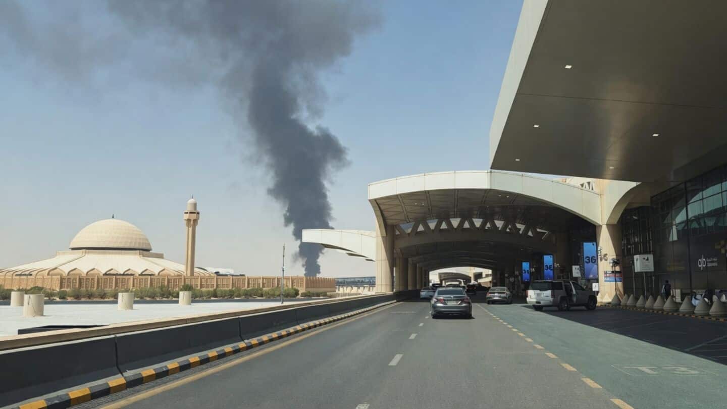 Riyadh missile interception on Thursday leaves kindergarten, medical complex damaged
