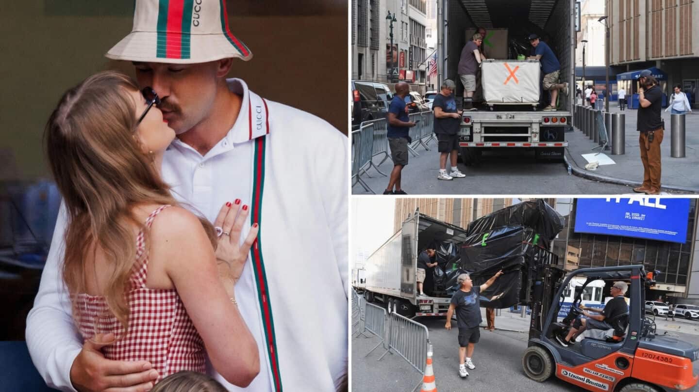 Madison Square Garden is being prepped for Swift Kelce wedding