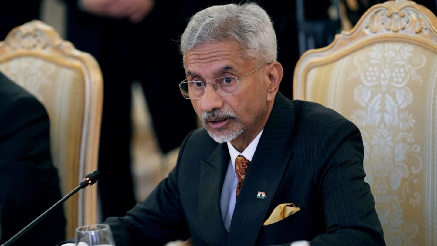 S Jaishankar says Iran conflict threatens global energy and trade