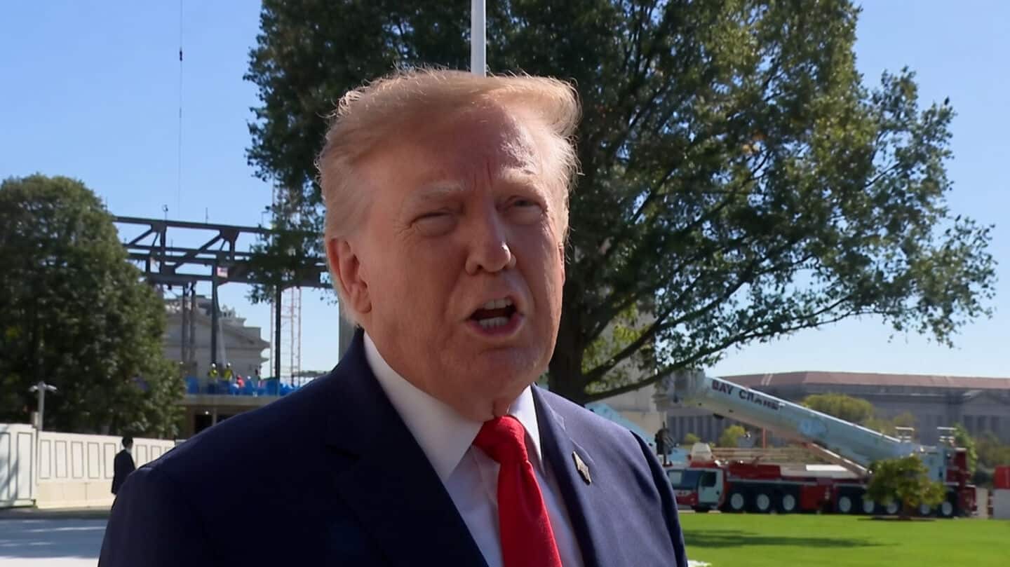 President Trump denies US stopped sharing intelligence with Ukraine