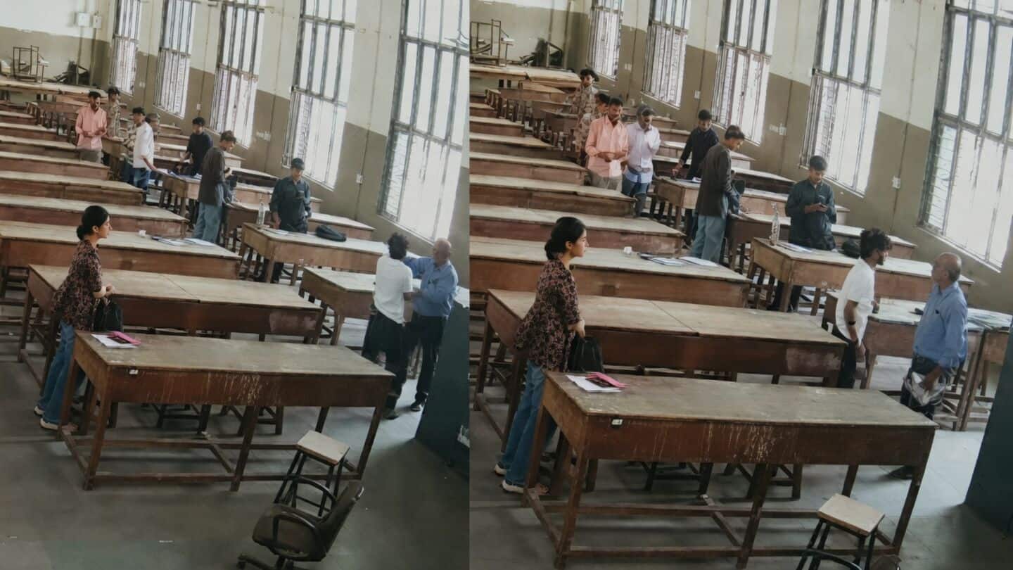 LD Engineering College professor D.S. Patel allegedly slapped student twice