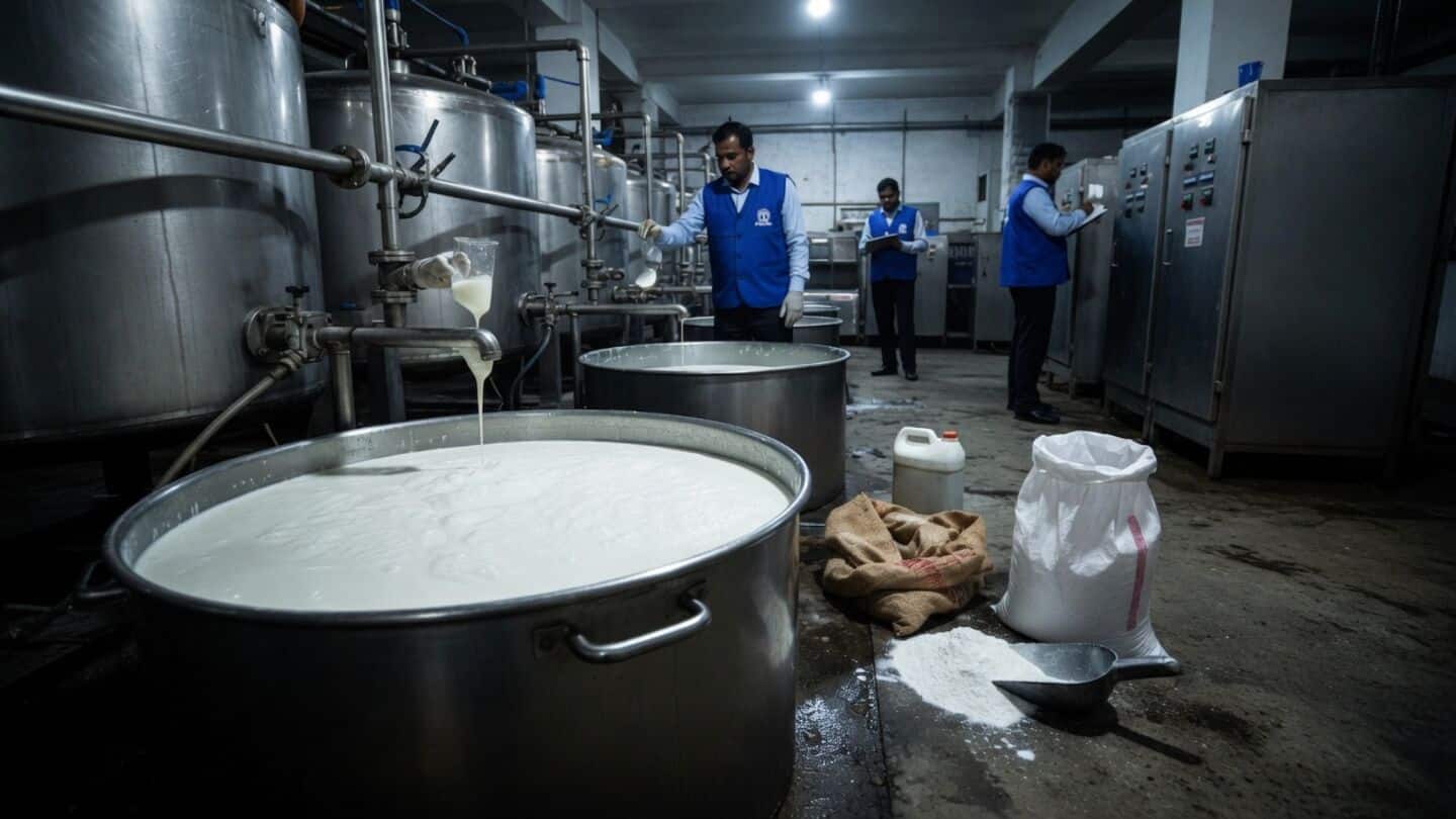 Maharashtra FDA finds sodium bicarbonate in milk, sugar suspected