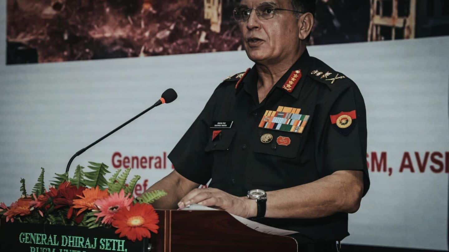 General Dhiraj Seth unveils 'SAMARTH' for Indian Army at NDTV