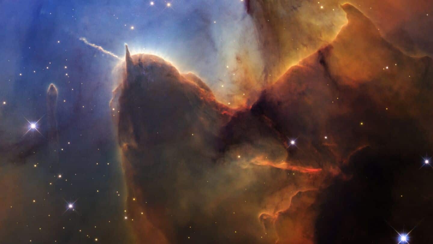 Hubble shares Trifid Nebula image to mark 36th anniversary