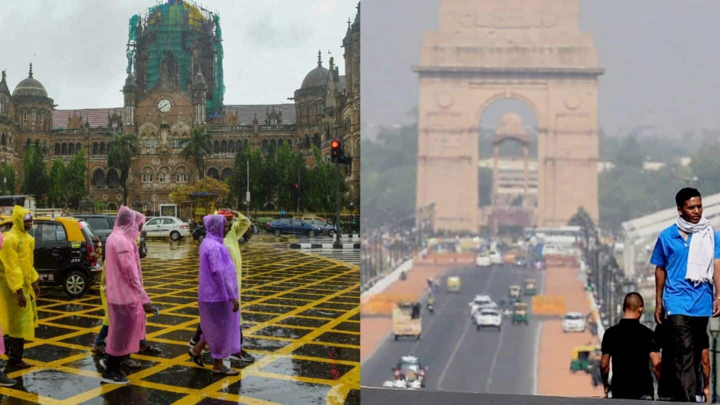 Geography explains why Mumbai is drenched while Delhi remains dry