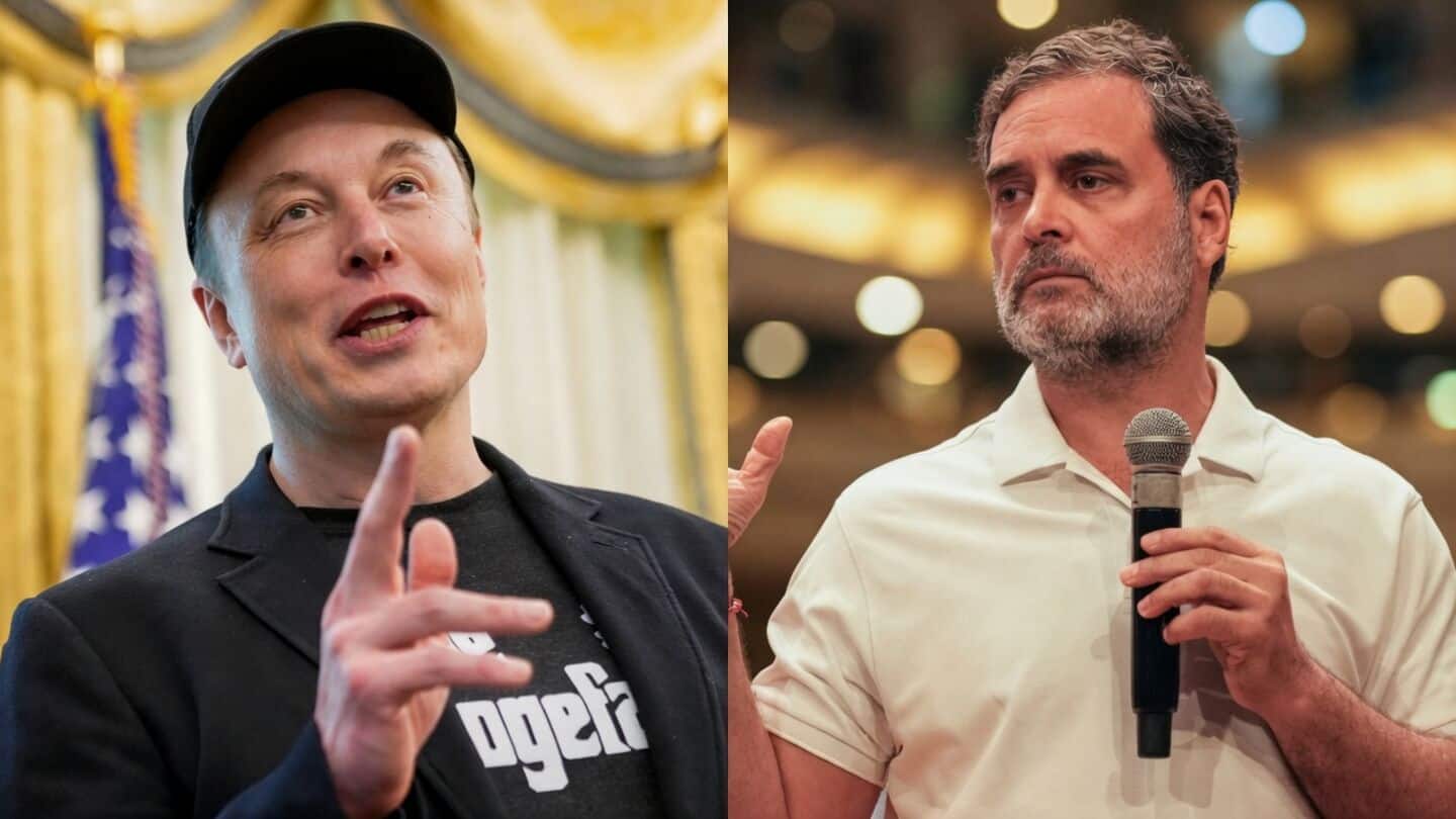 Elon Musk accuses 'certain oligarchs' of blocking Starlink India entry