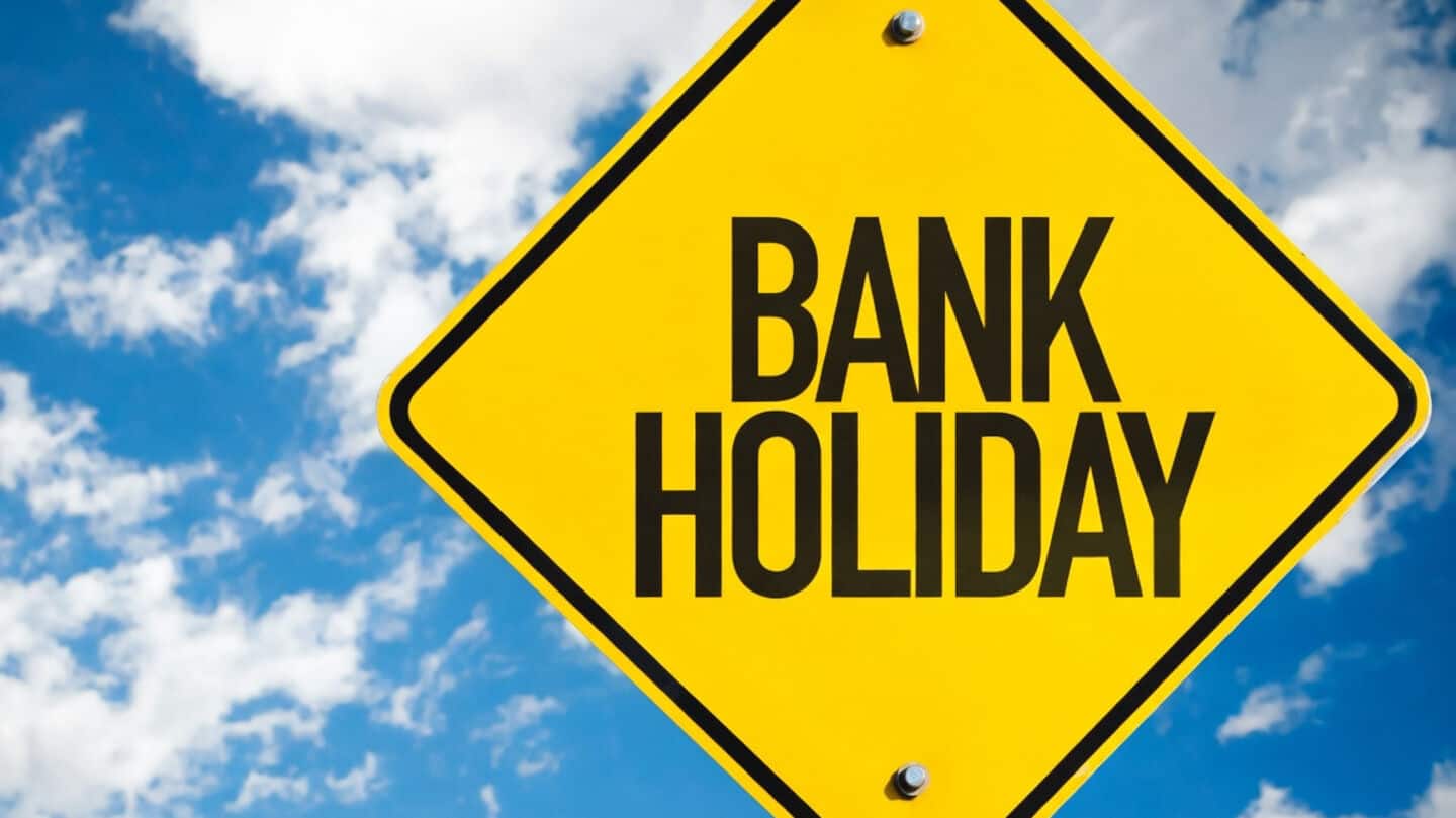 Banks closed on August regional holidays, 2nd and 4th Saturdays