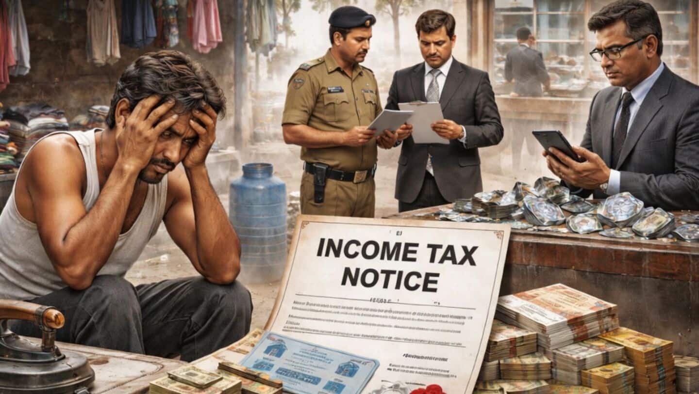 Ajmer washerman Jitendra Kumar hit with nearly ₹600cr tax notice